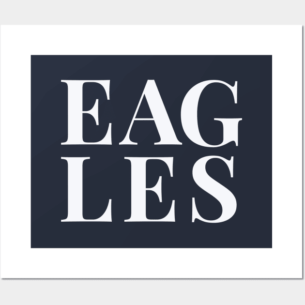 Eagles Football Wall Art by LineXpressions